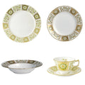 Royal Crown Derby Green Panel 30pc Dinner Set (2)