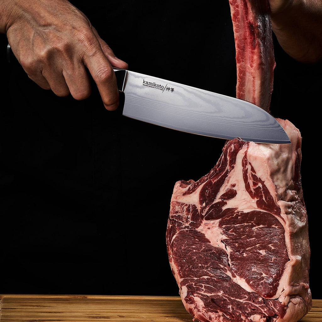 7-inch Damascus Santoku Knife