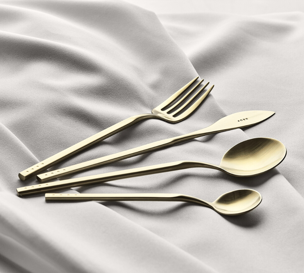 Champagne Gold — 8pc Cutlery Gift Set