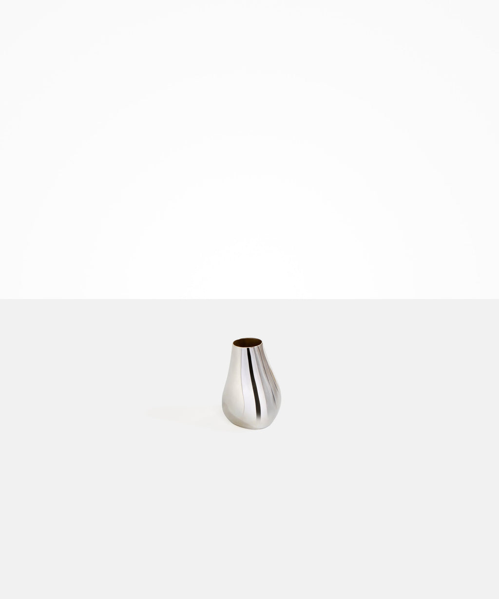 Small Metal Liquid Vase