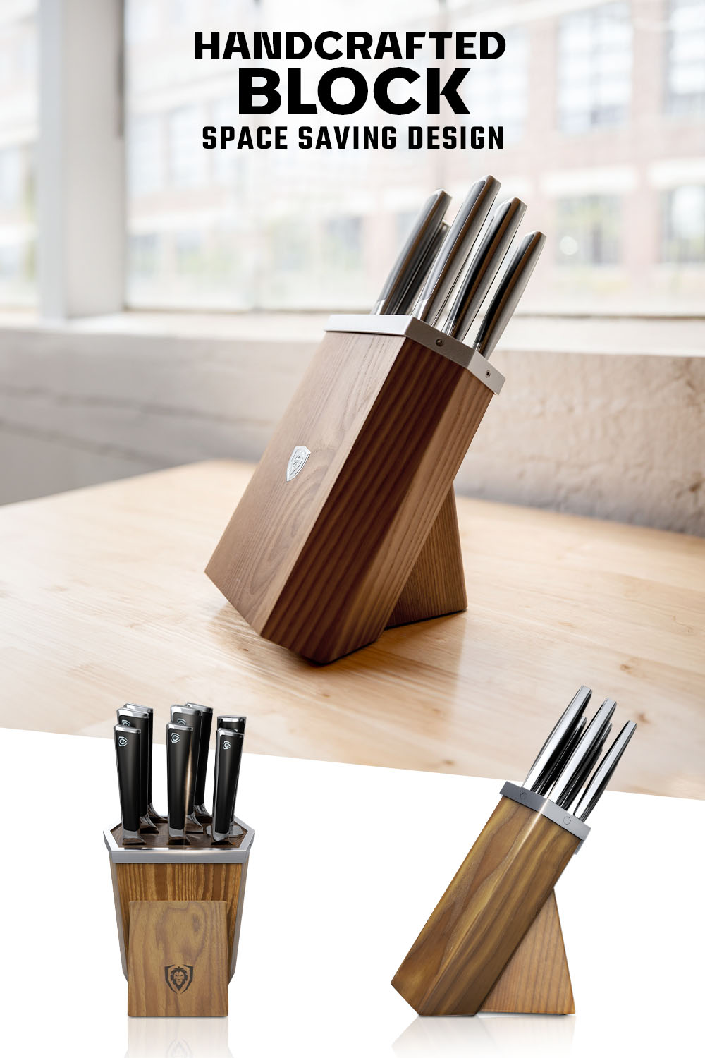 8-Piece Knife Block Set | Vanquish Series | NSF Certified | Dalstrong ©
