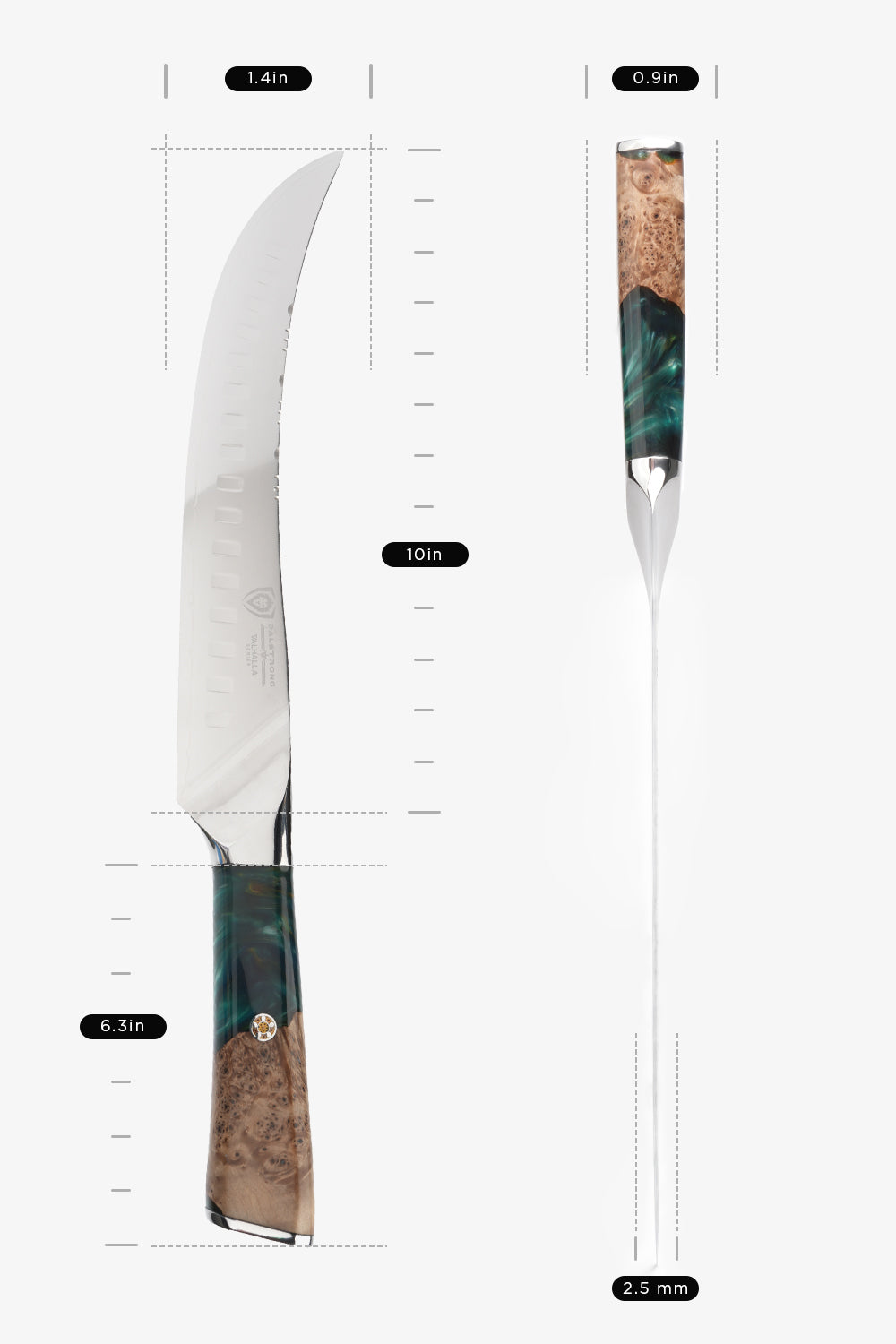 Butcher Knife 10" | Valhalla Series | Dalstrong ©