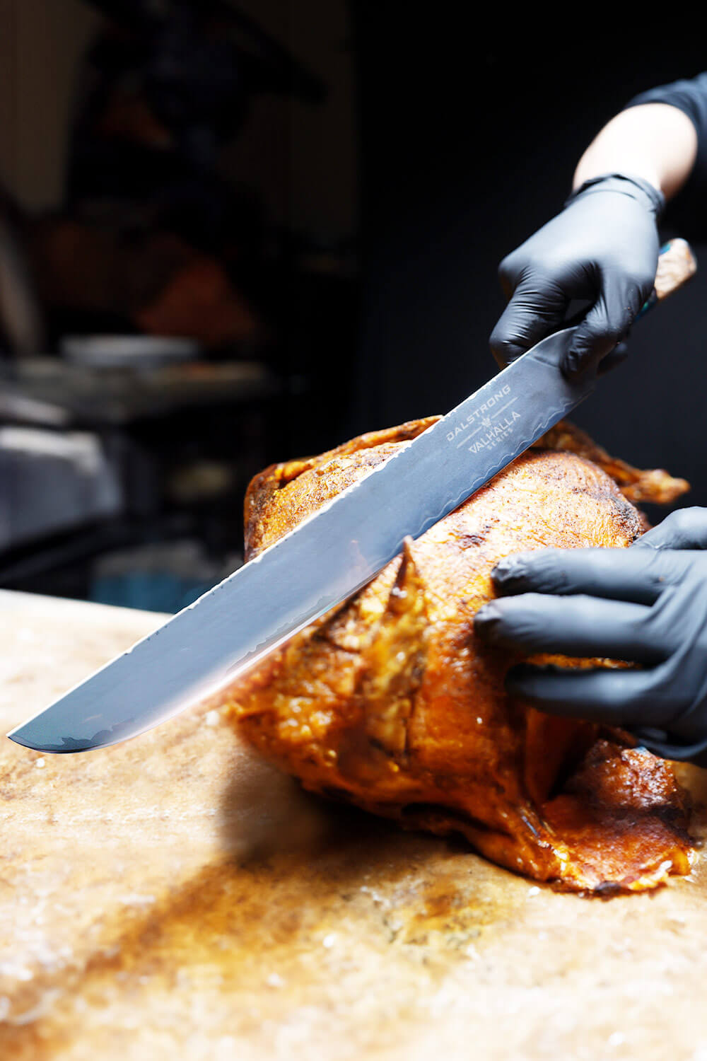 Slicing & Carving Knife 12" | Green Handle | Valhalla Series | Dalstrong ©