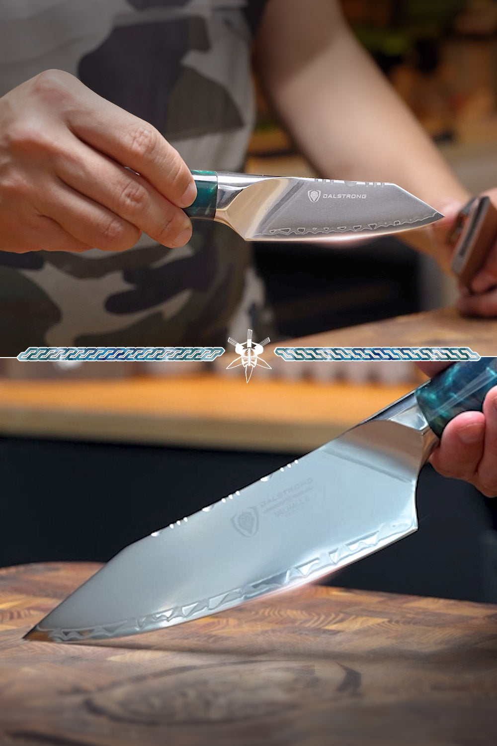 2 Piece Set | Chef Knife & Paring Knife | Valhalla Series | Dalstrong ©