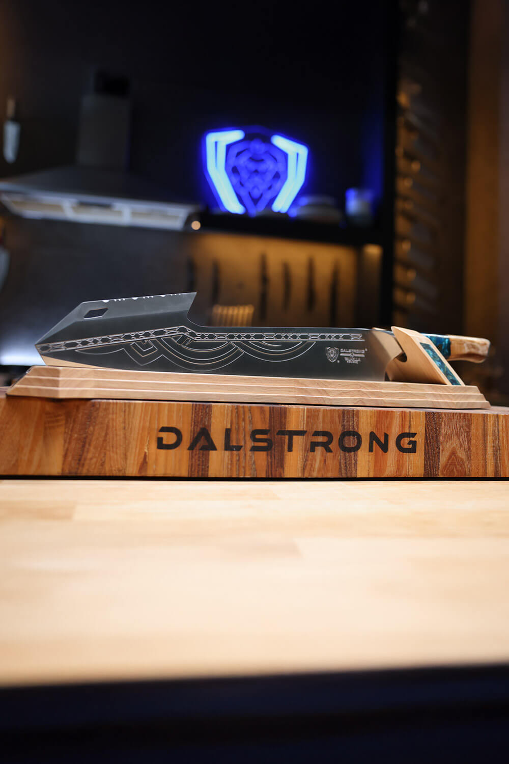 Annihilator Meat Cleaver with Stand 14" | Valhalla Series | Dalstrong ©
