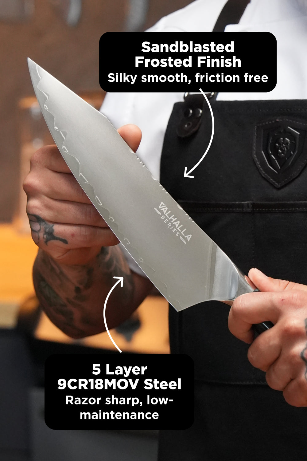 2 Piece Set | Chef Knife & Paring Knife | Valhalla Series | Dalstrong ©
