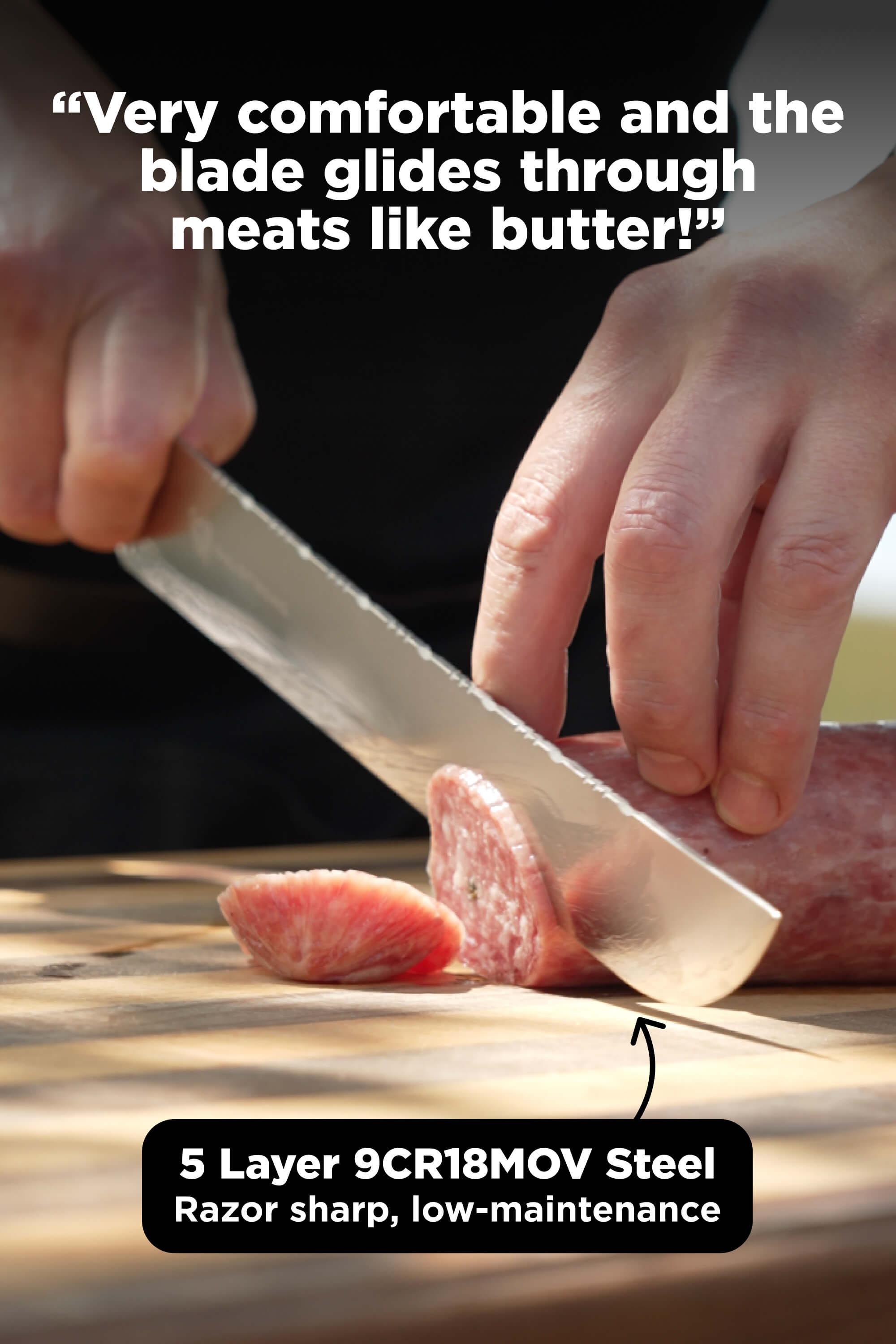 Slicing & Carving Knife 12" | Green Handle | Valhalla Series | Dalstrong ©