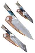Valhalla Bundle | 8" Chef Knife + 4" Paring Knife + 7" Santoku Knife