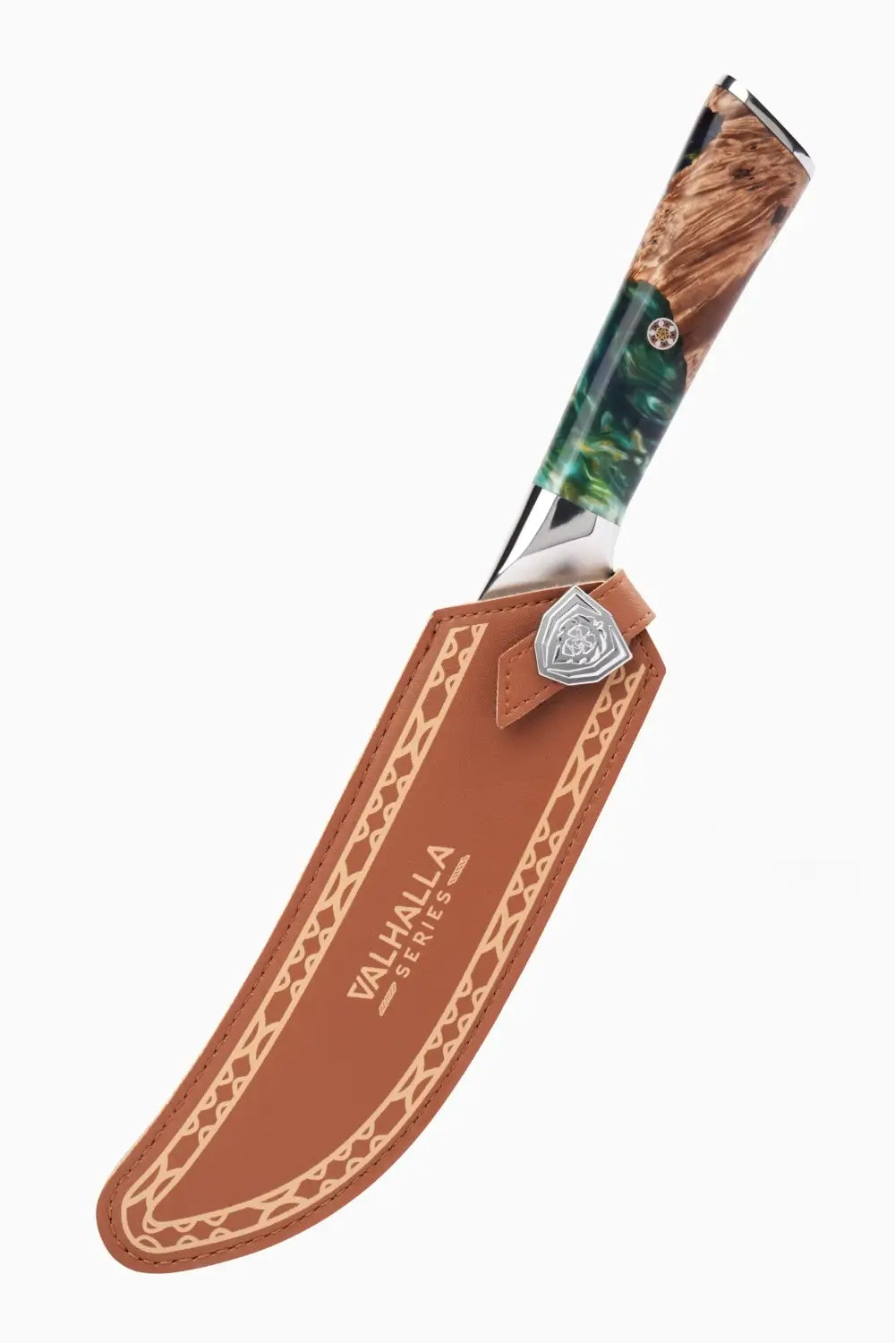 Pitmaster Knife 8" | Forked Tip & Bottle Opener | Valhalla Series | Dalstrong ©