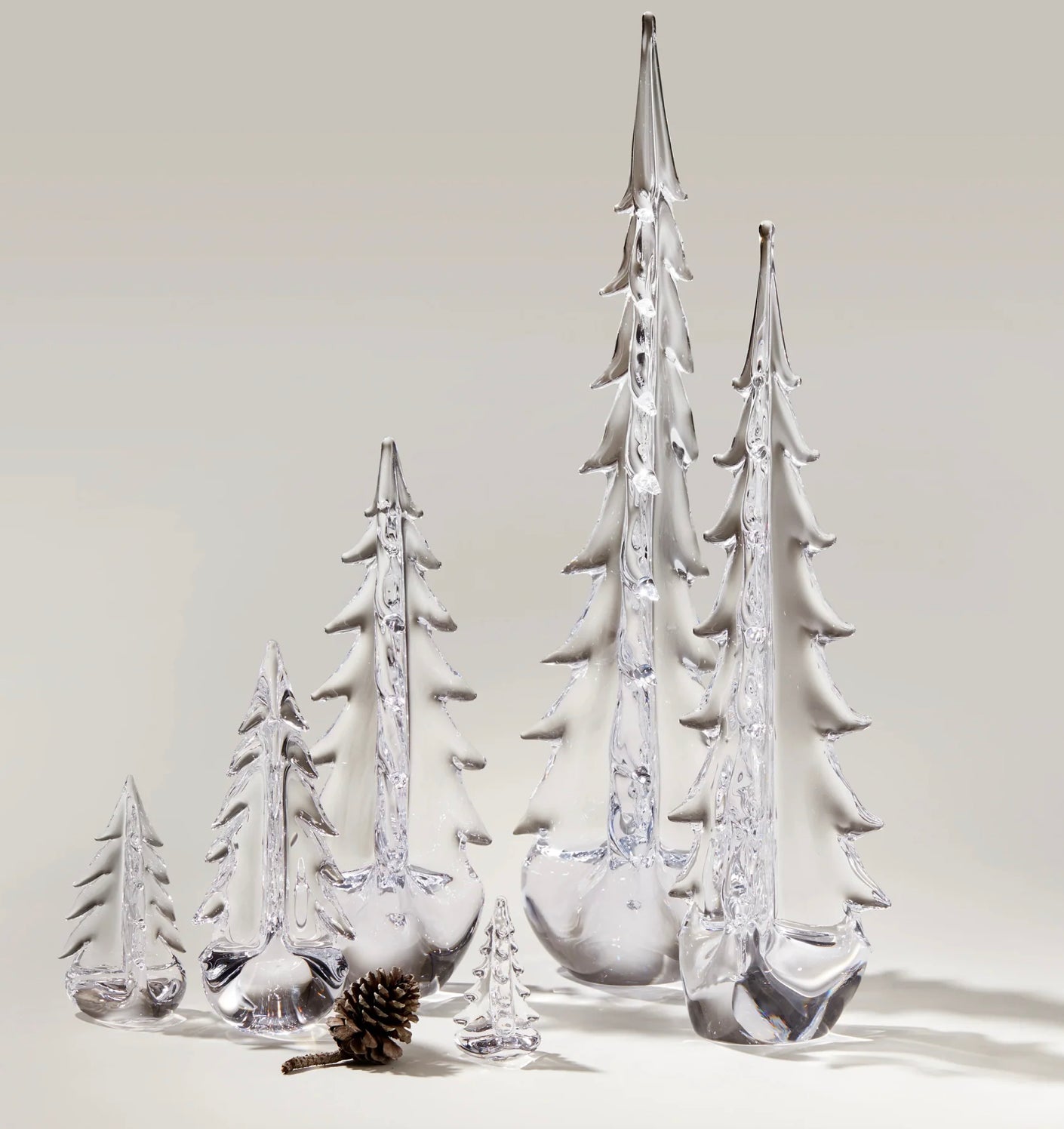Simon Pearce Vermont Evergreen Trees