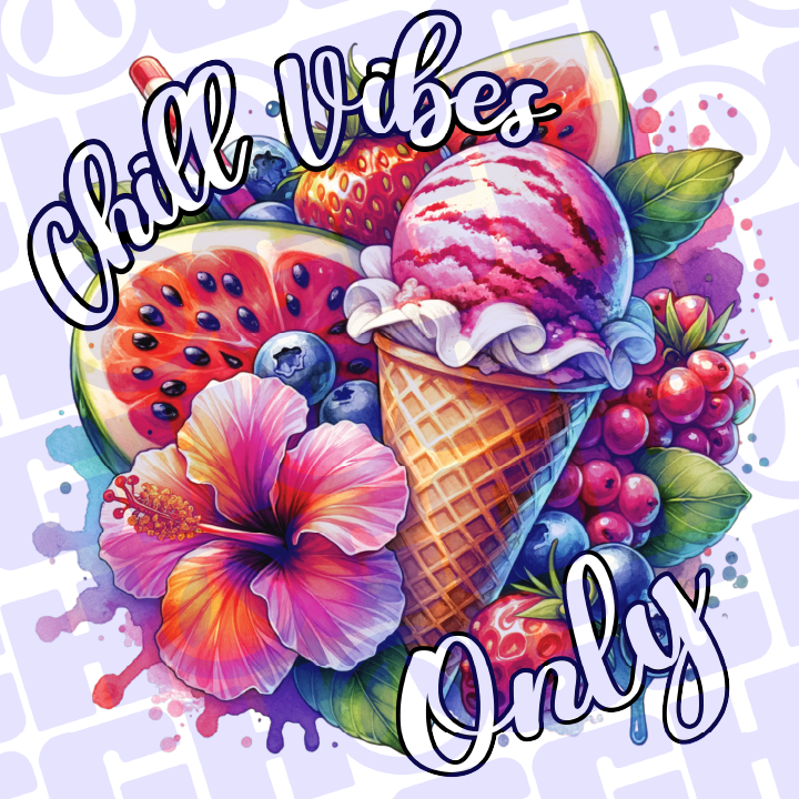 Multi Product Use - Digital Sublimation Designs - Vibrant Beach