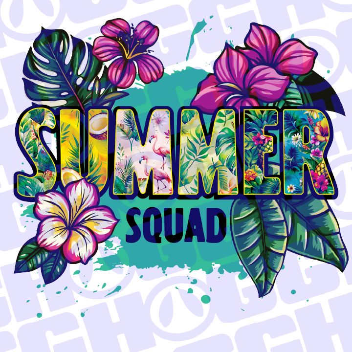 Multi Product Use - Digital Sublimation Designs - Vibrant Beach