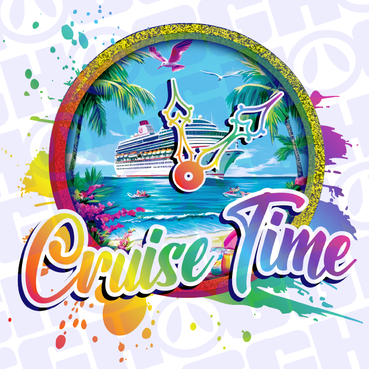 Multi Product Use - Digital Sublimation Designs - Vibrant Beach
