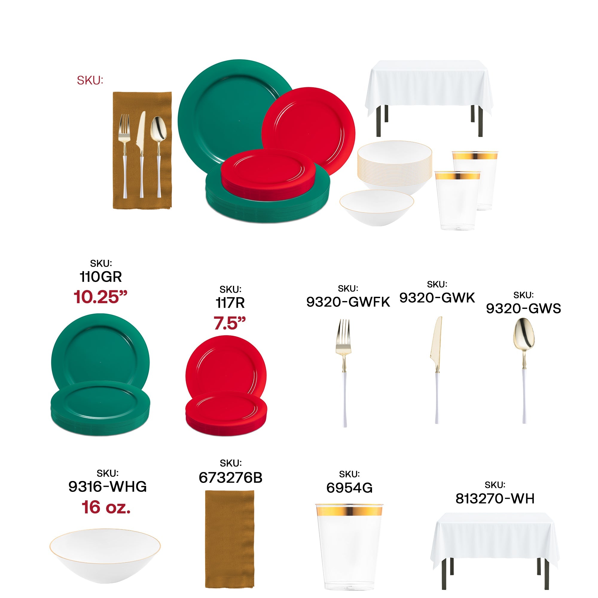 Feliz Navidad Set