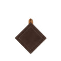 Suede Potholder in Chocolate