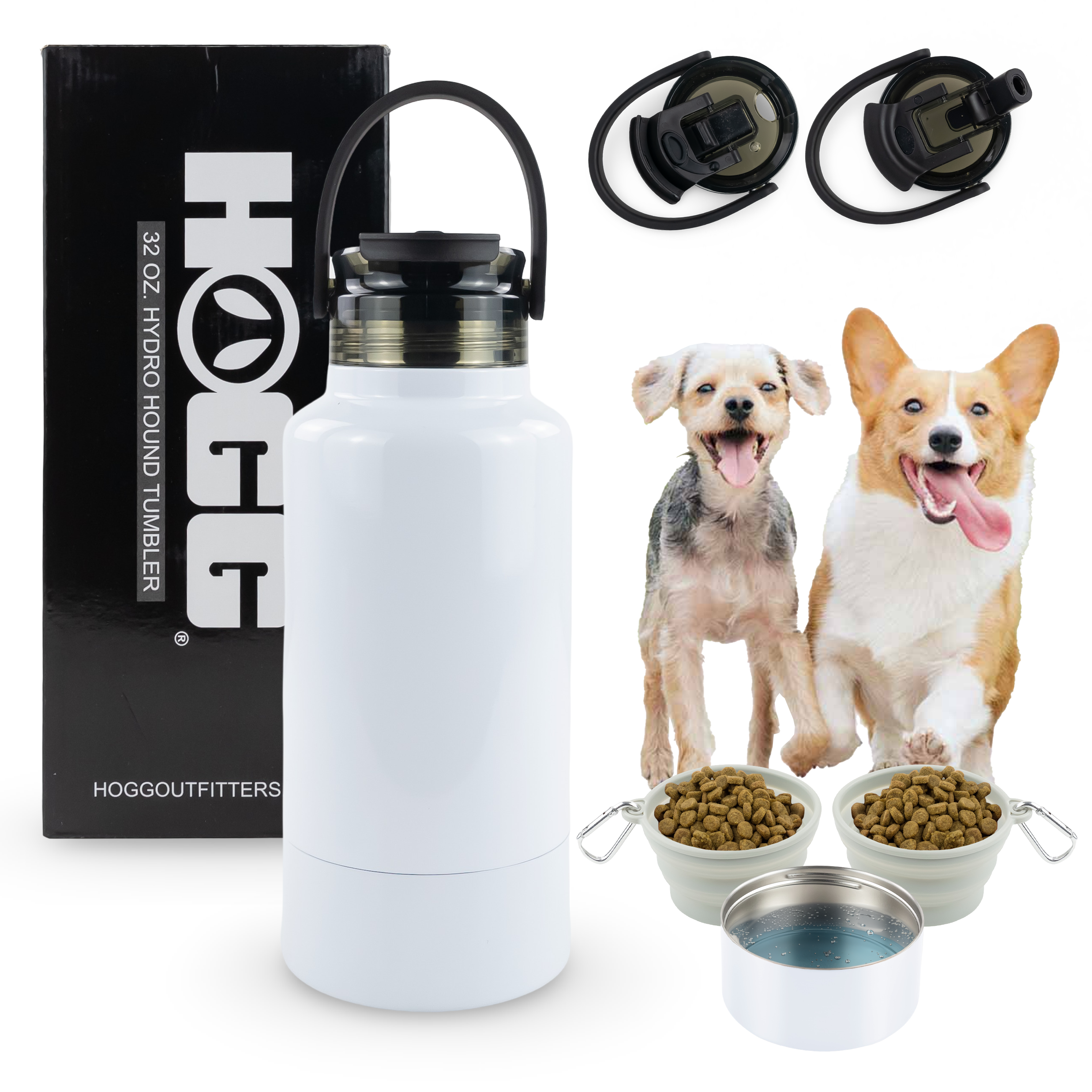 32oz Sublimatable Hydro Hound Tumbler Case (12 Units)