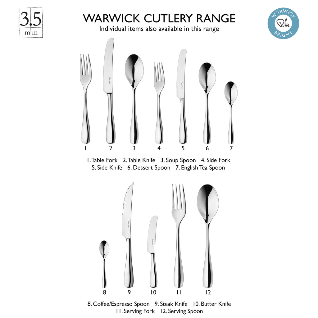 Warwick Bright Serving Fork