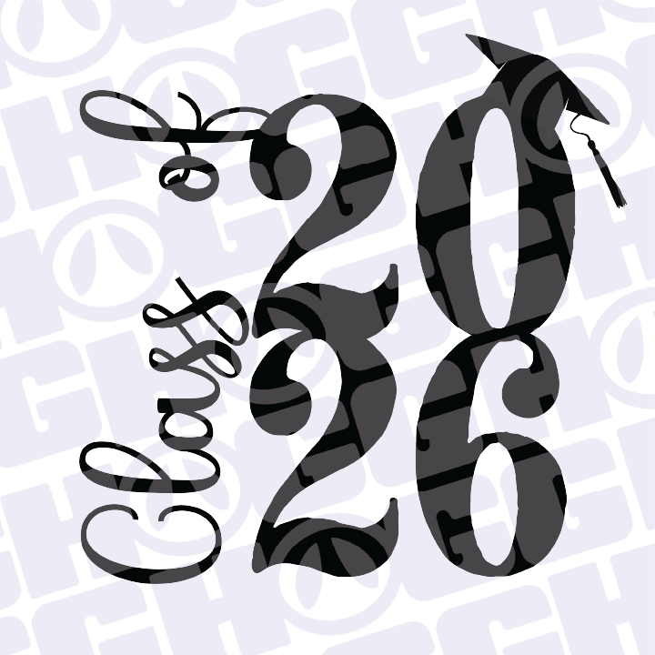 Multi Product Use - Digital Sublimation Designs - Class of 2026