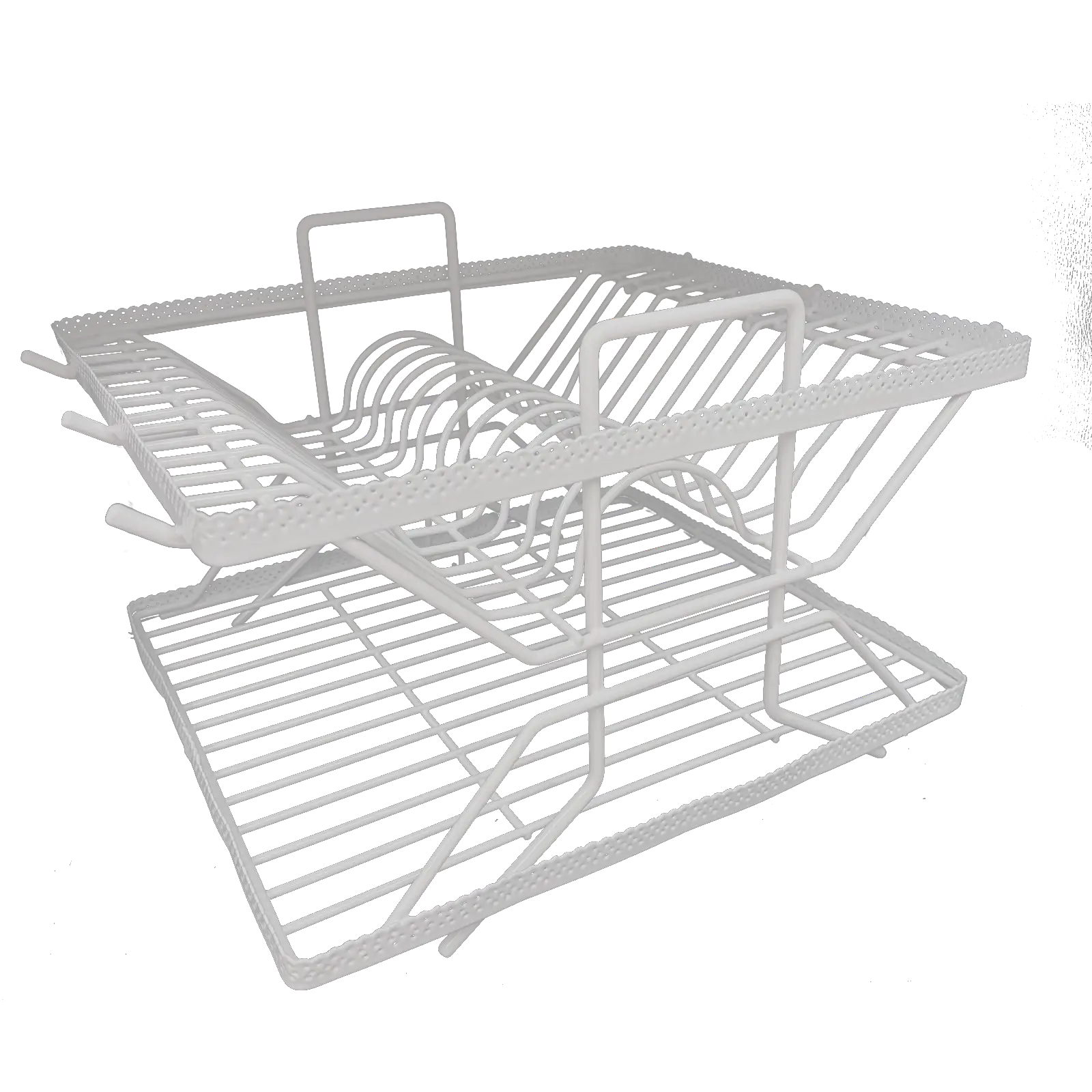 30pc Square Dinner Set Display Stand