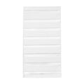 White with Silver Stripes Paper Dinner Napkins