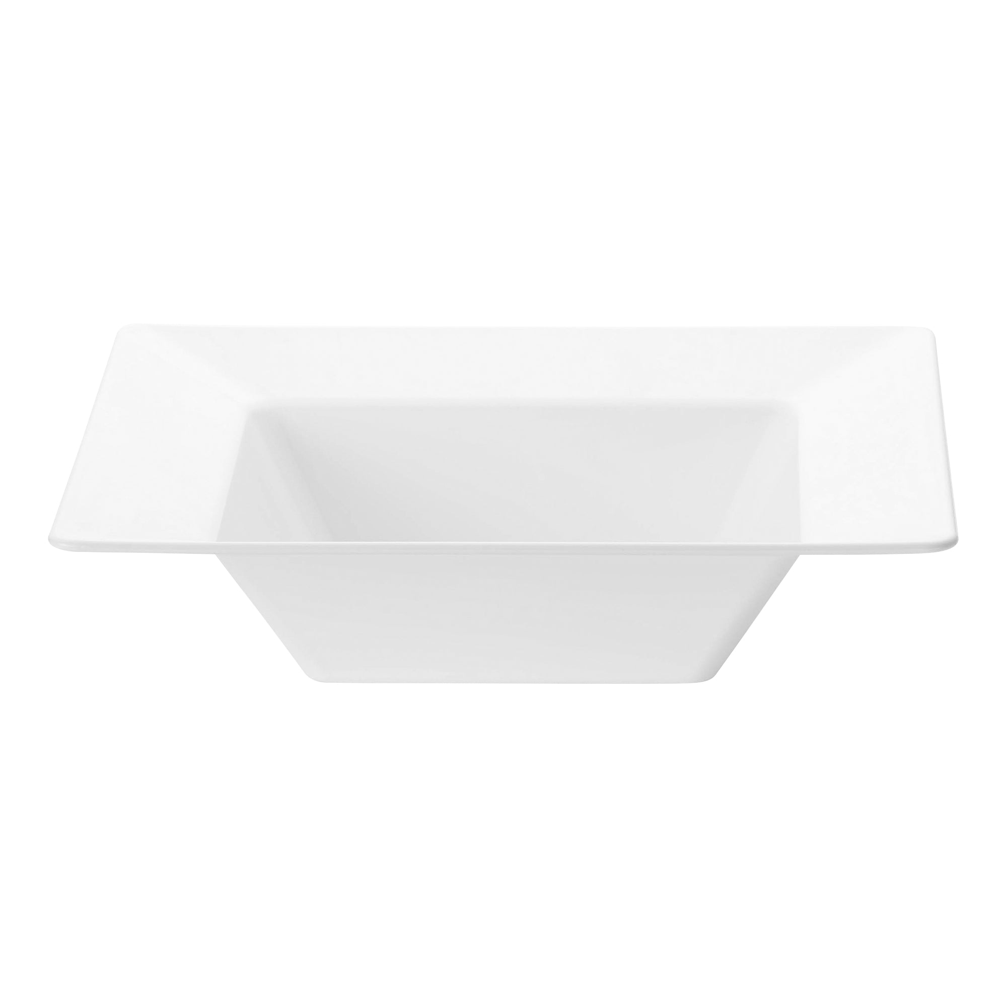 White Square Plastic Soup Bowls (12 oz.)