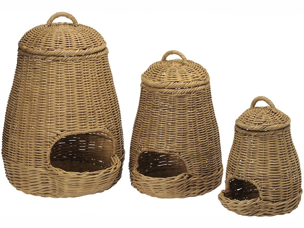 Wicker Potato & Onion Basket - Fruit & Vegetable Storage Basket
