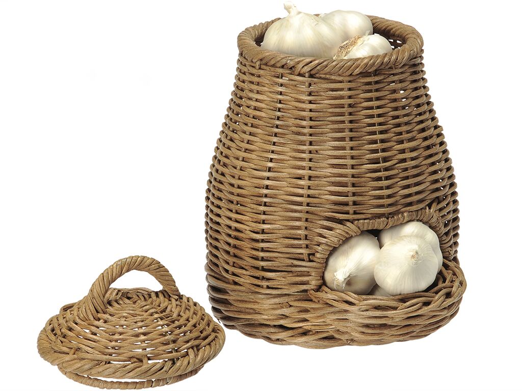 Wicker Potato & Onion Basket - Fruit & Vegetable Storage Basket