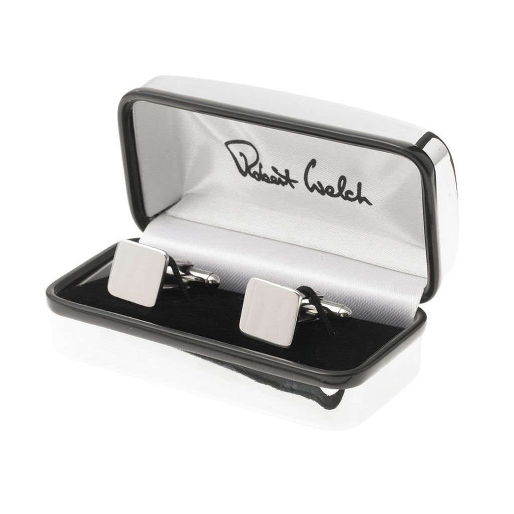 Stainless Steel Square Cufflinks (Bright)