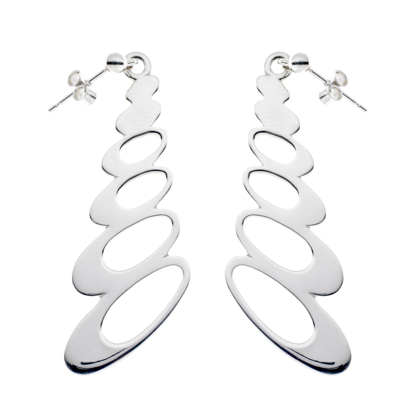 Dog Winkle Necklace and Drop Earrings Set
