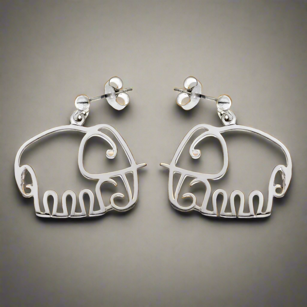 Elephant Earrings