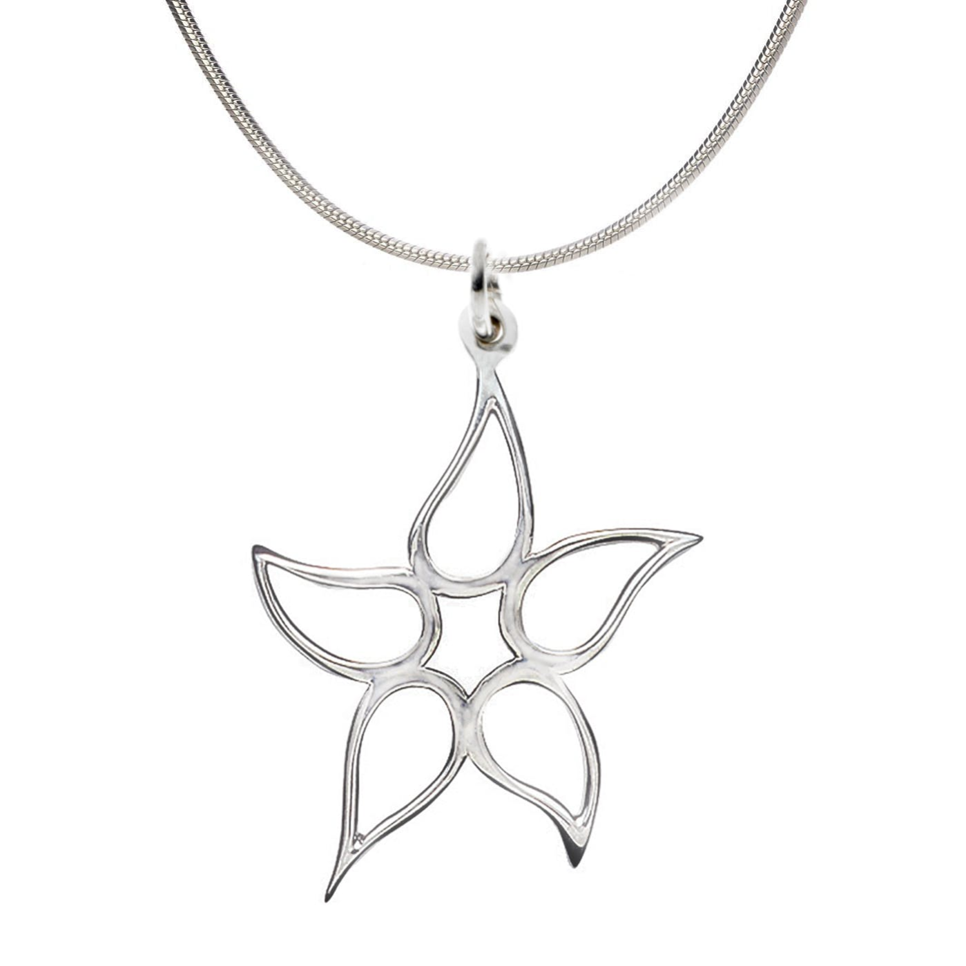 Starfish Necklace and Drop Earrings Set
