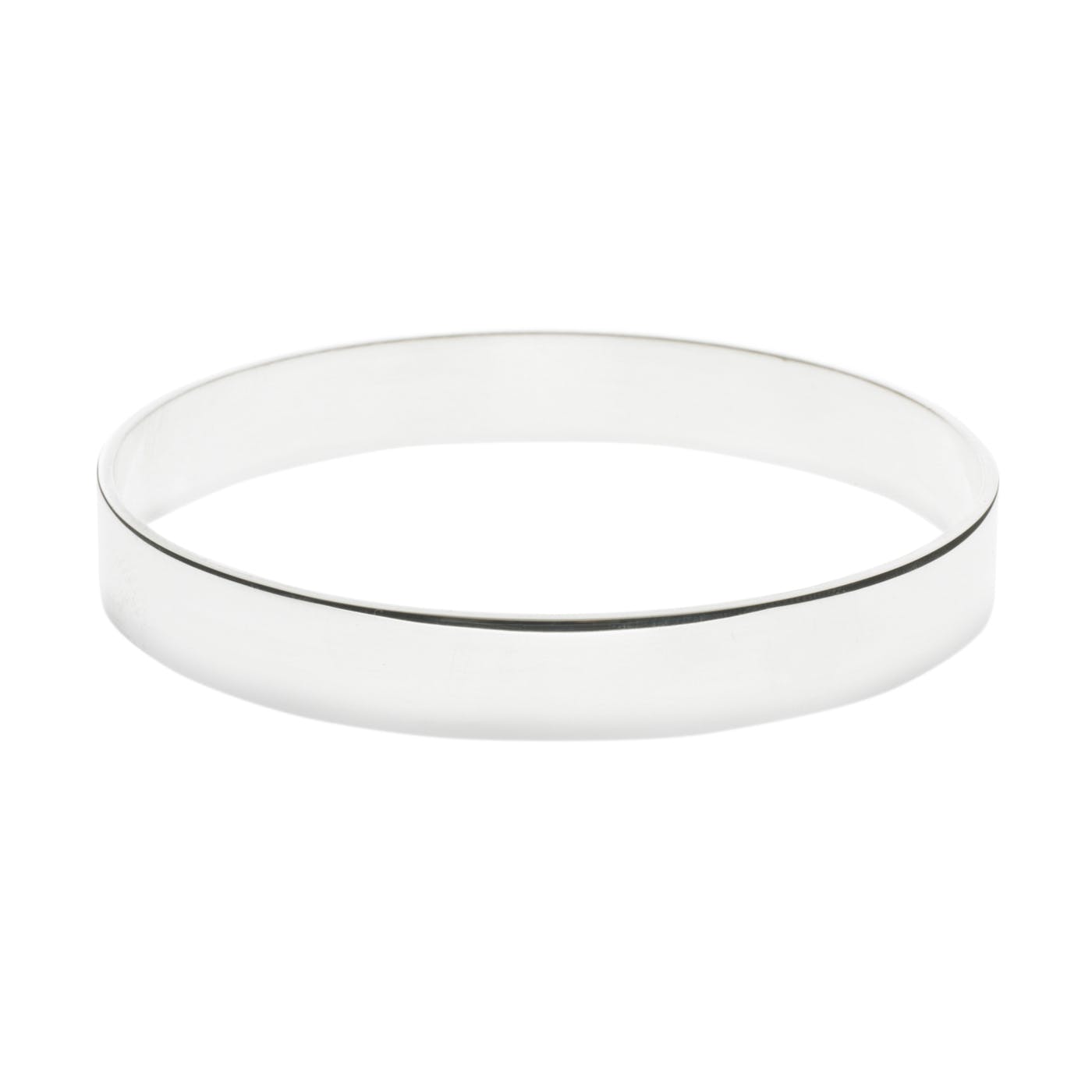 Silver Bangle Polished Small