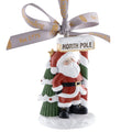 Aynsley Santa at the North Pole Hanging Ornament