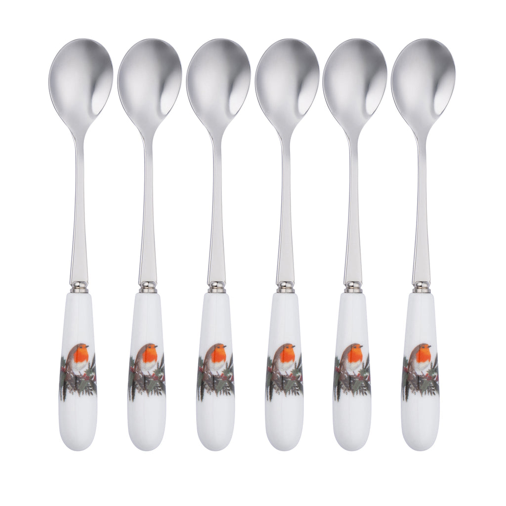 Aynsley Robin Teaspoons Set of 6