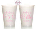 A Baby is Brewing Couples Shower Frosted Cup