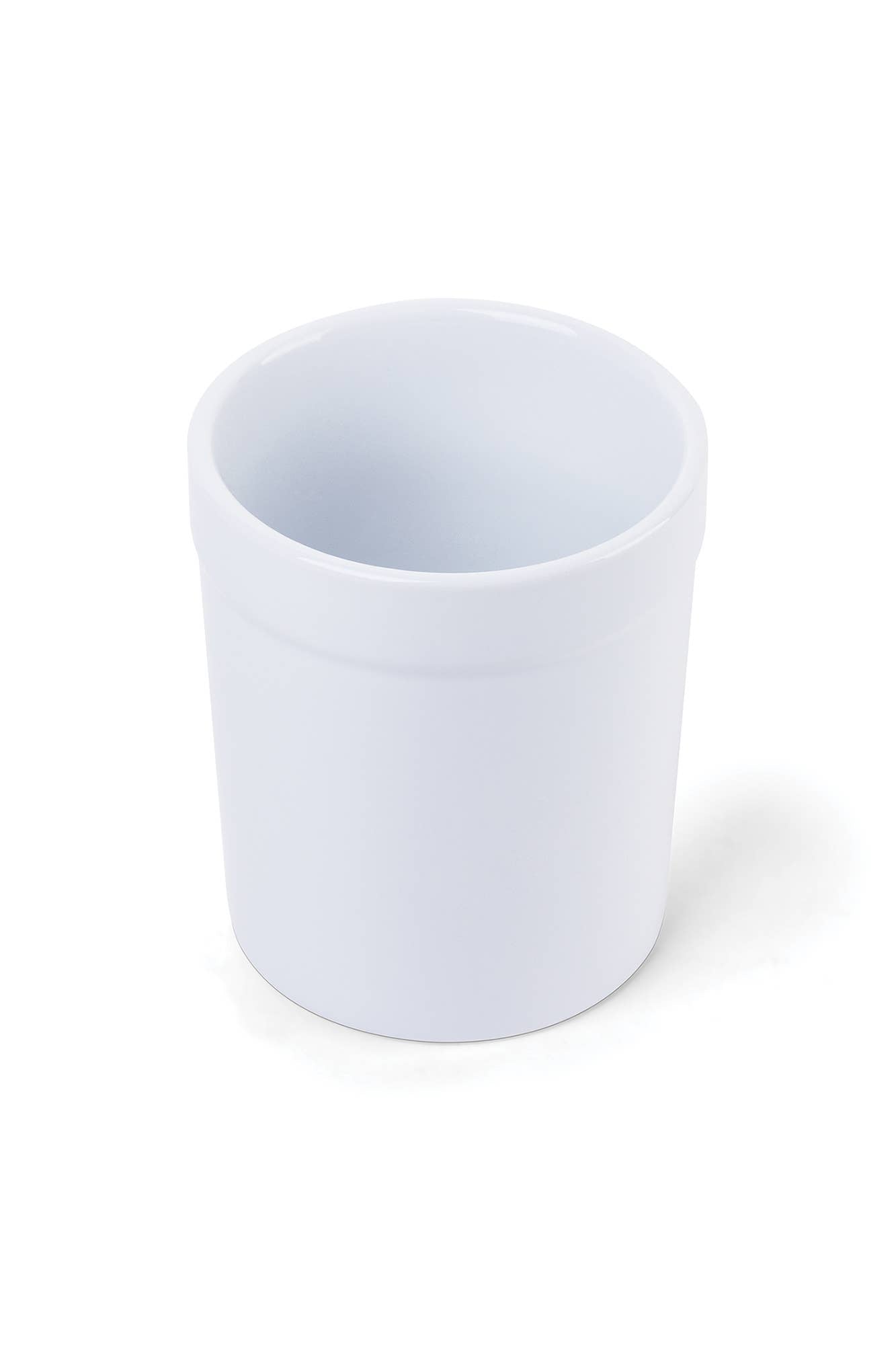 Stoneware Utensil Holder, White