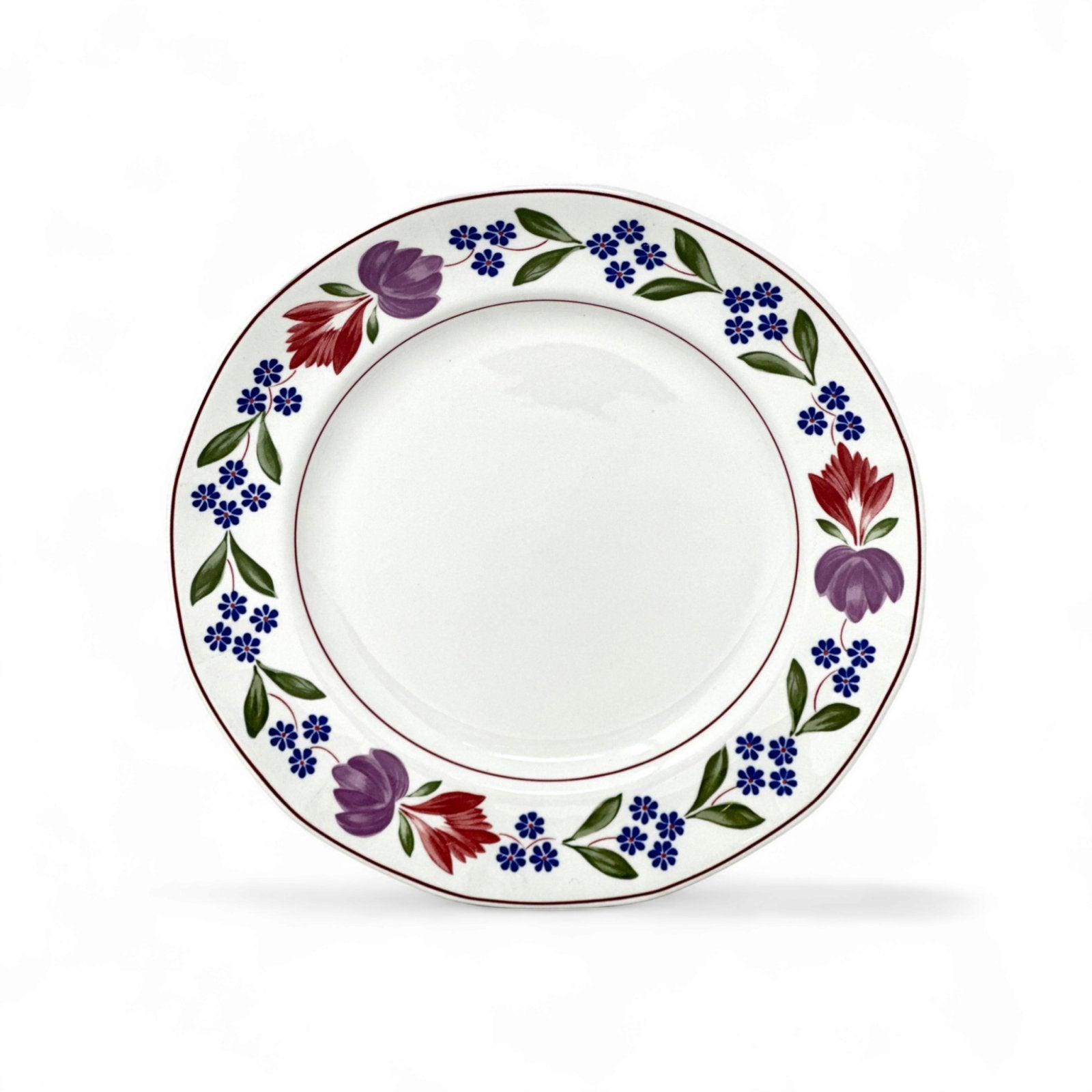 William Adams English Ironstone Old Colonial Farmhouse Dinner Plate
