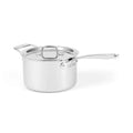 All-Clad G5 Graphite Core Stainless Steel 5-ply Bonded 4qt (3.8L) Sauce Pan with Lid