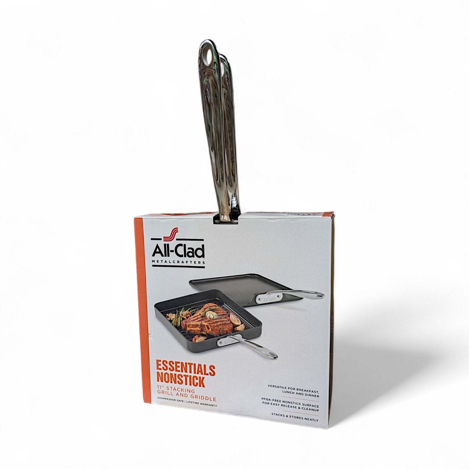 All-Clad Essentials Nonstick Grill & Griddle - 2 Piece Set