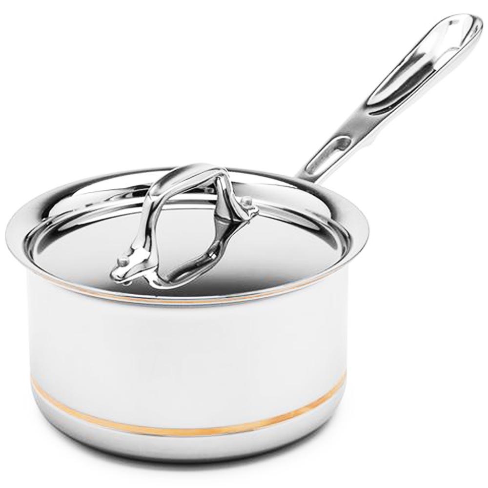 All-Clad Copper Core Stainless Saucepan with Lid