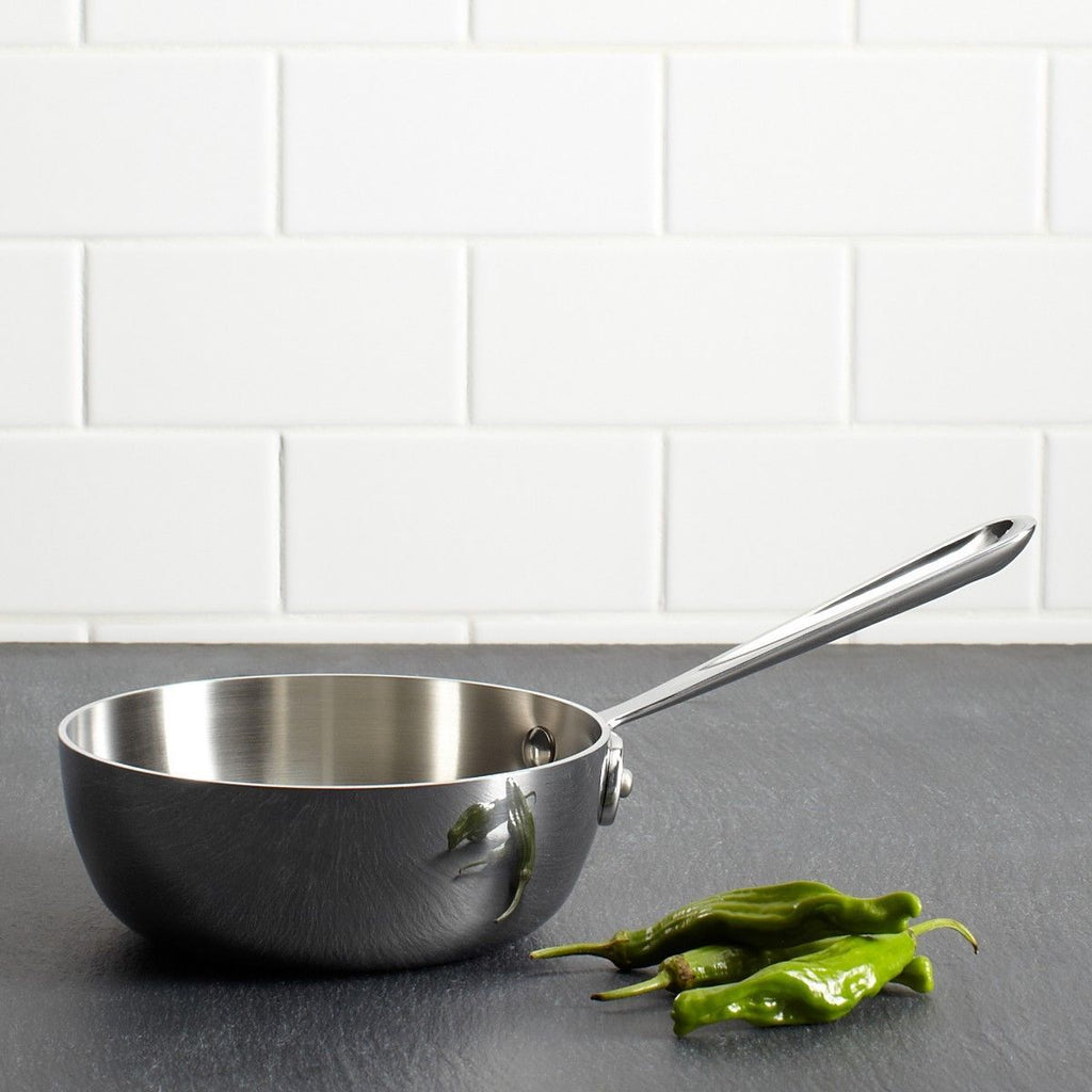 All-Clad D3 Stainless 2 QT (2L) Saucier