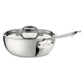 All-Clad D3 Stainless 2 QT (2L) Saucier