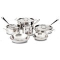 All-Clad D3 Stainless Steel Cookware Set - 10 Piece