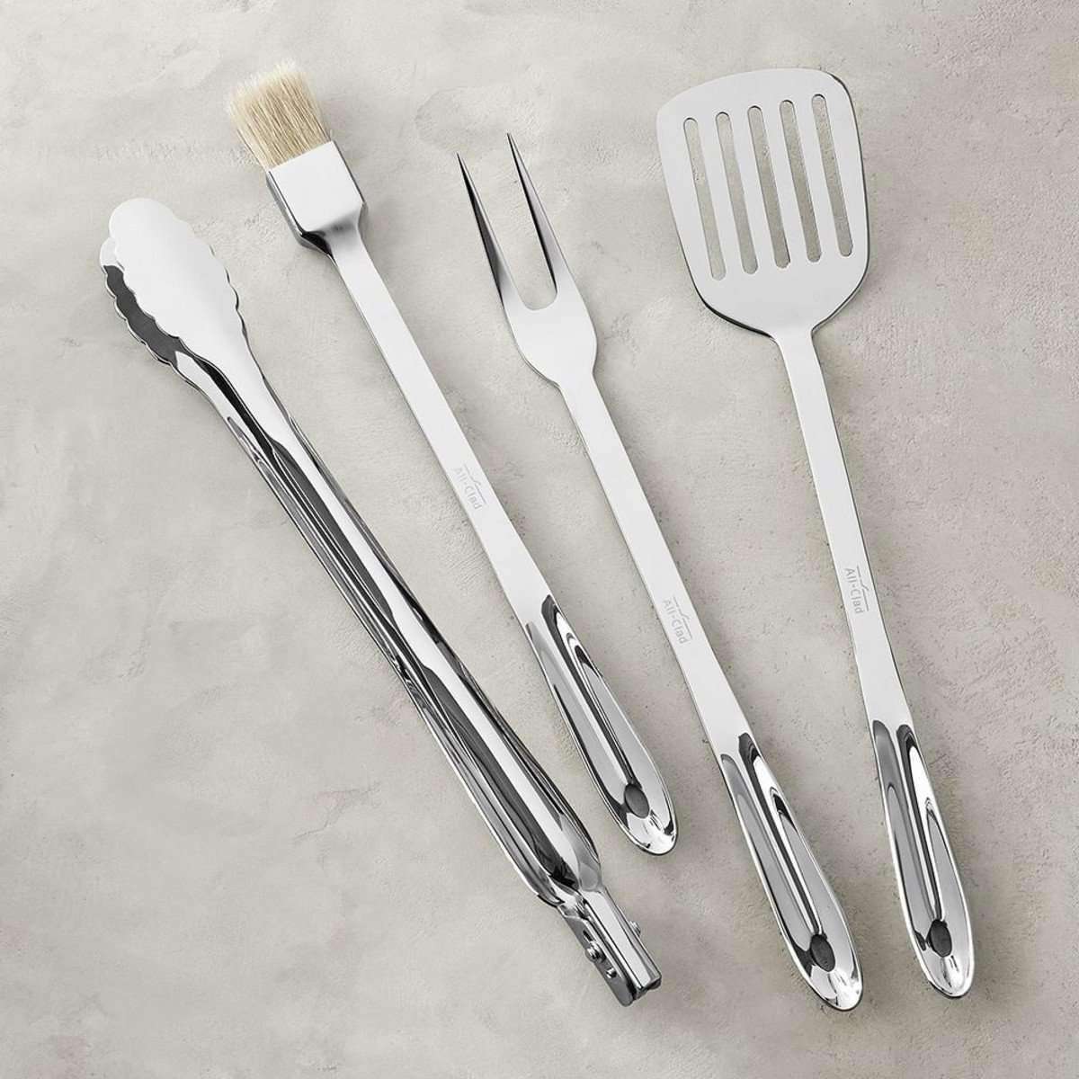 All-Clad Professional Stainless Outdoor BBQ Tool Set