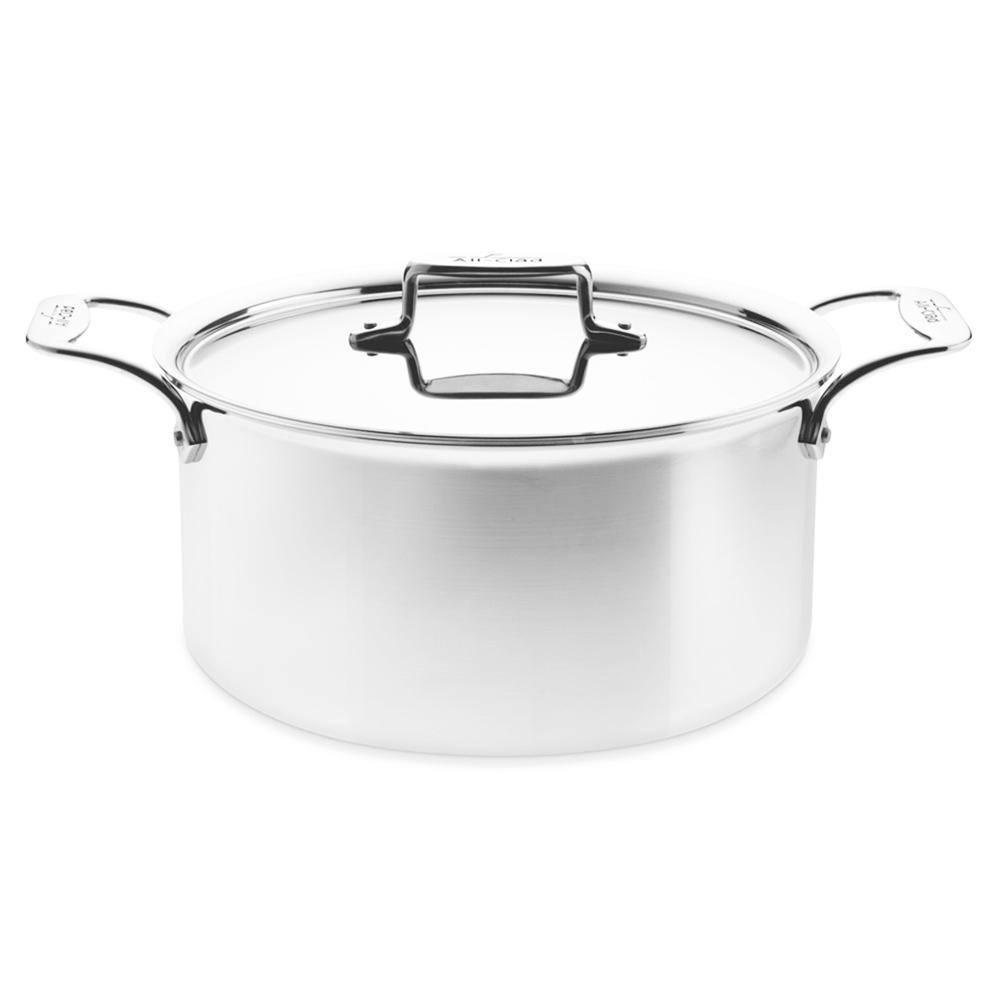 All-Clad Stainless D5 Polished 8 QT (7.6L) Stockpot with Lid
