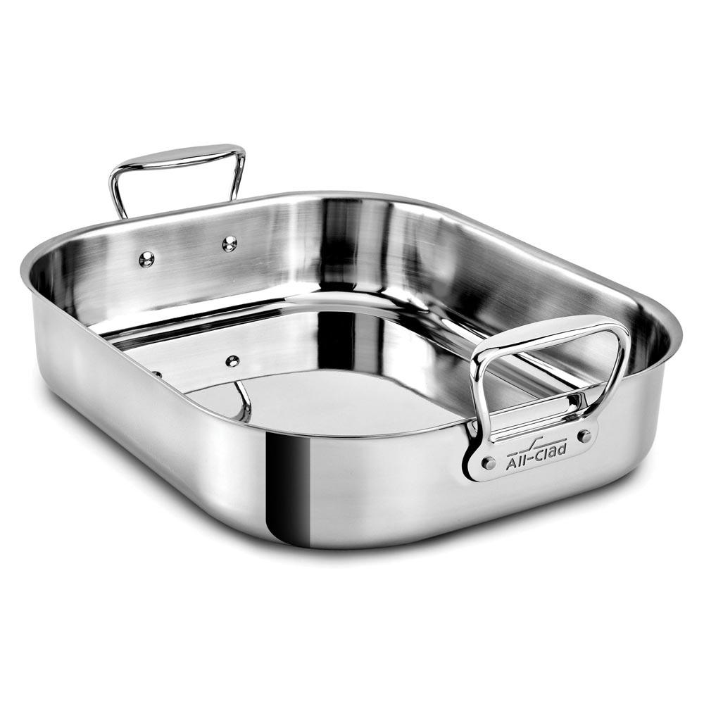 All-Clad Stainless Large Roasting Pan with Nonstick Rack