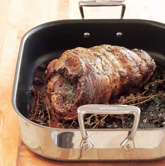 All-Clad Stainless Nonstick Roasting Pan with Non-Stick Rack