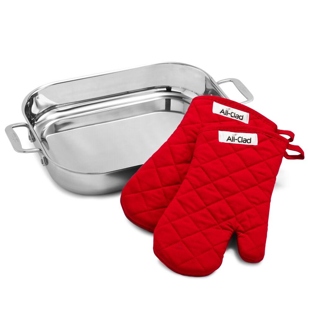 All-Clad Stainless Steel Lasagna Pan Gift Set