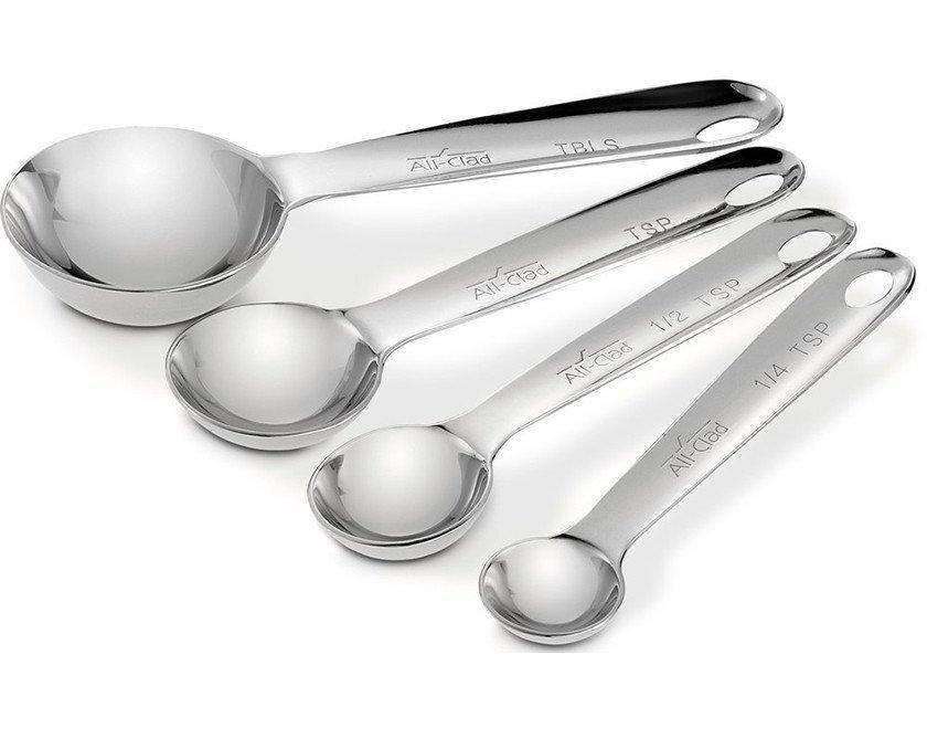 All-Clad Stainless Steel Measuring Spoon - 4 Piece Set