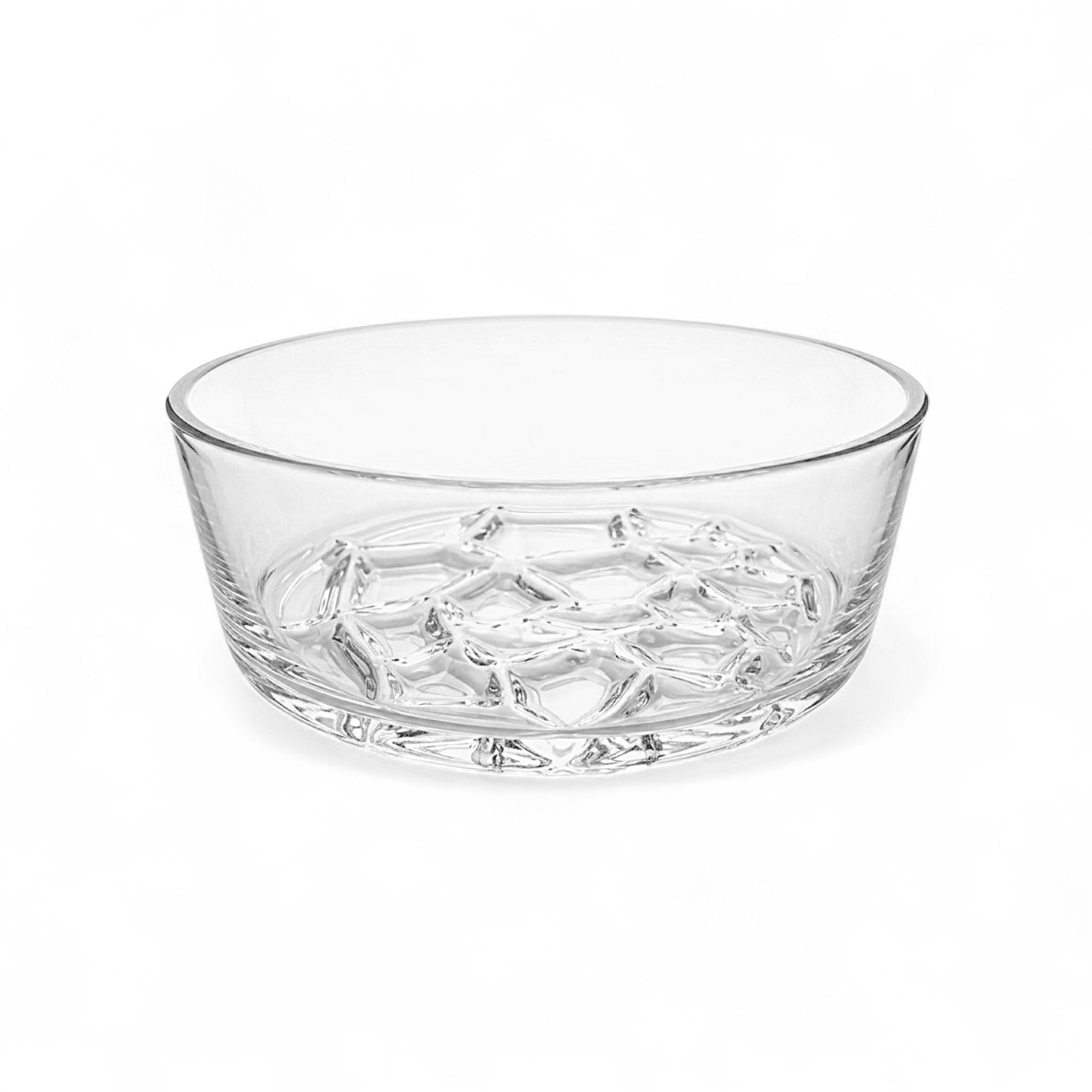 ALMAN VERRE SOUFFLE SALAD GLASS BOWL